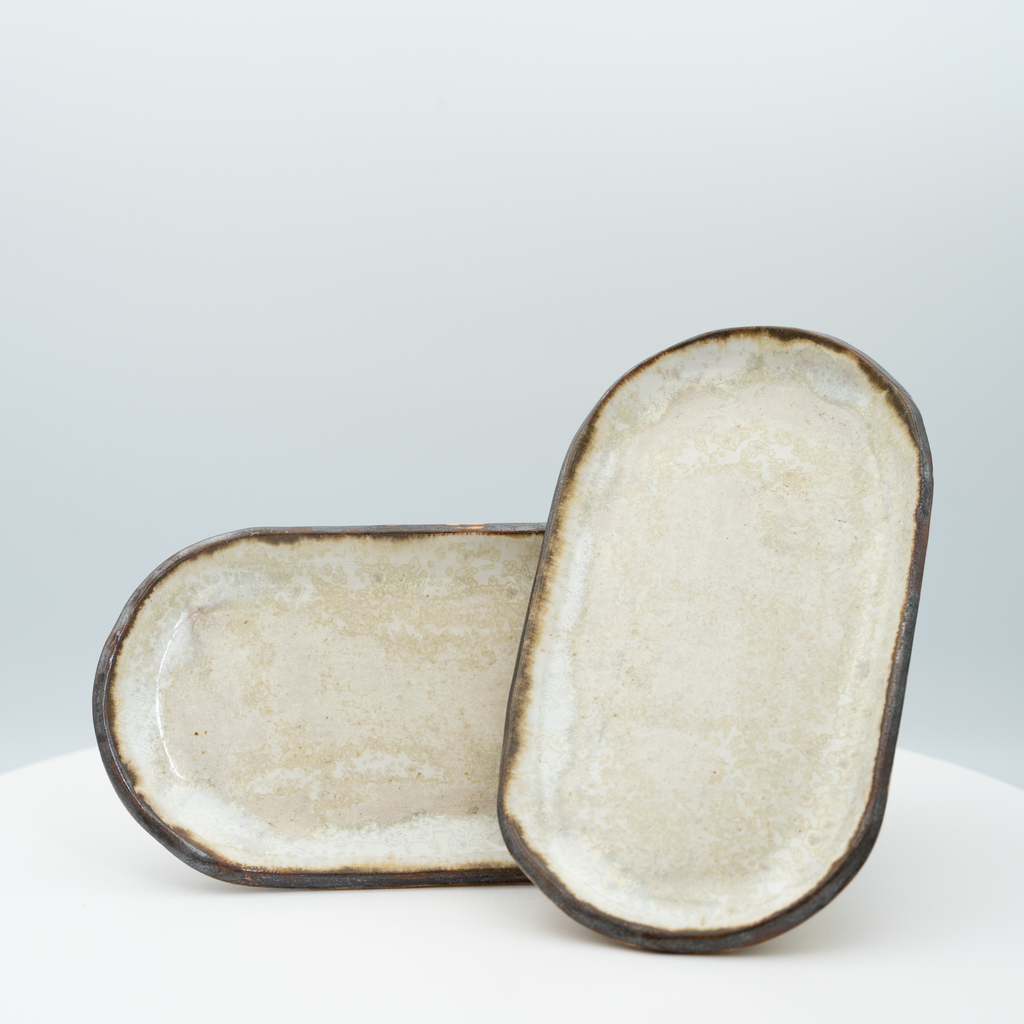 Kawah Putih Oval Platter