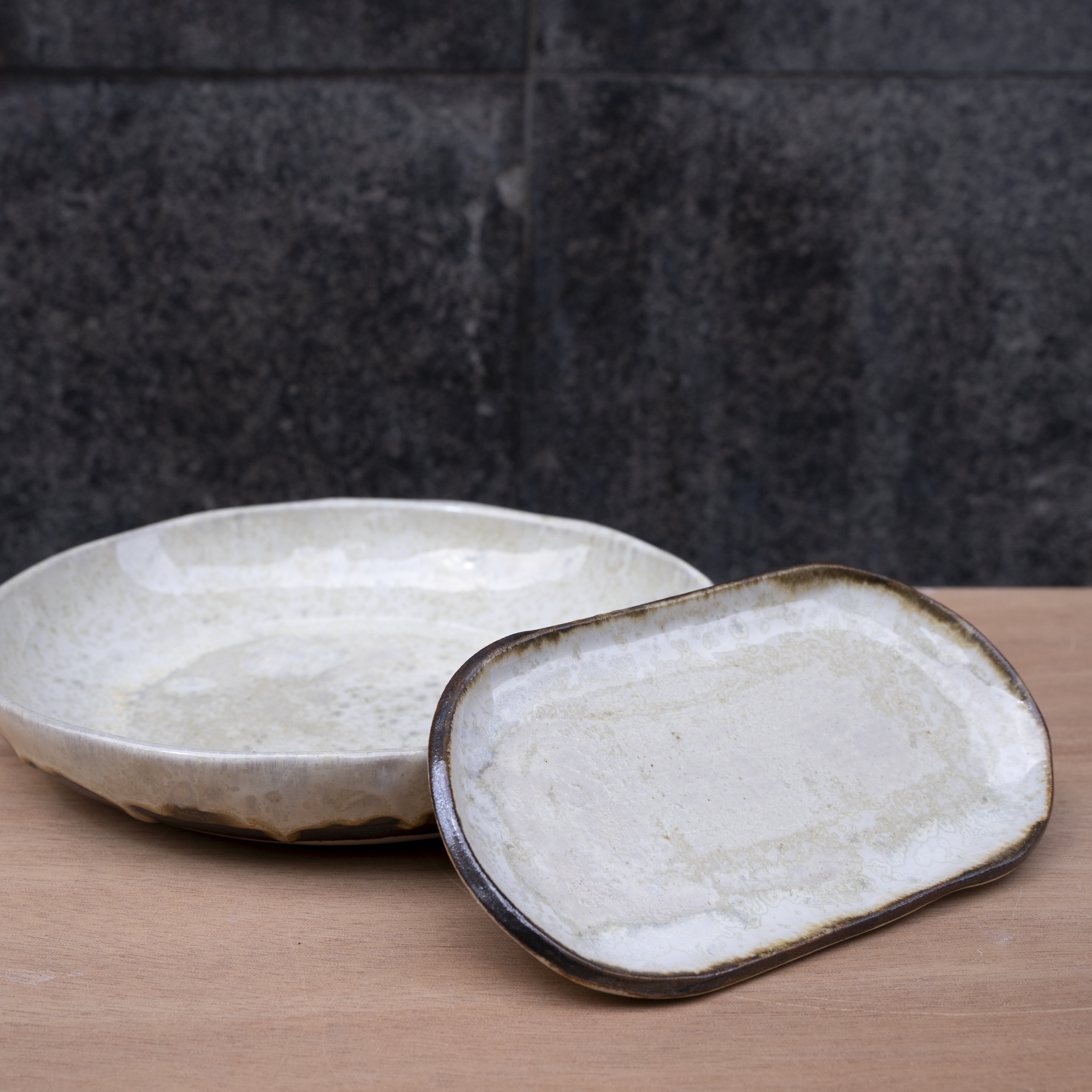 Kawah Putih Oval Platter