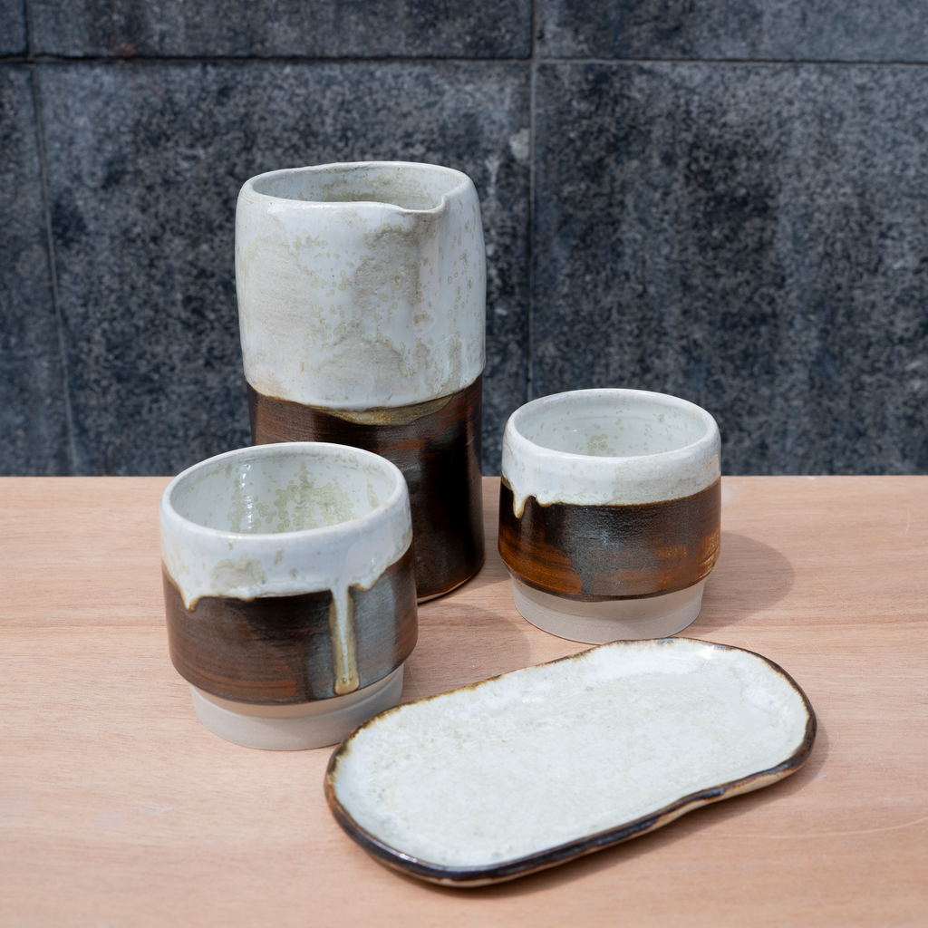 Kawah Putih Oval Platter