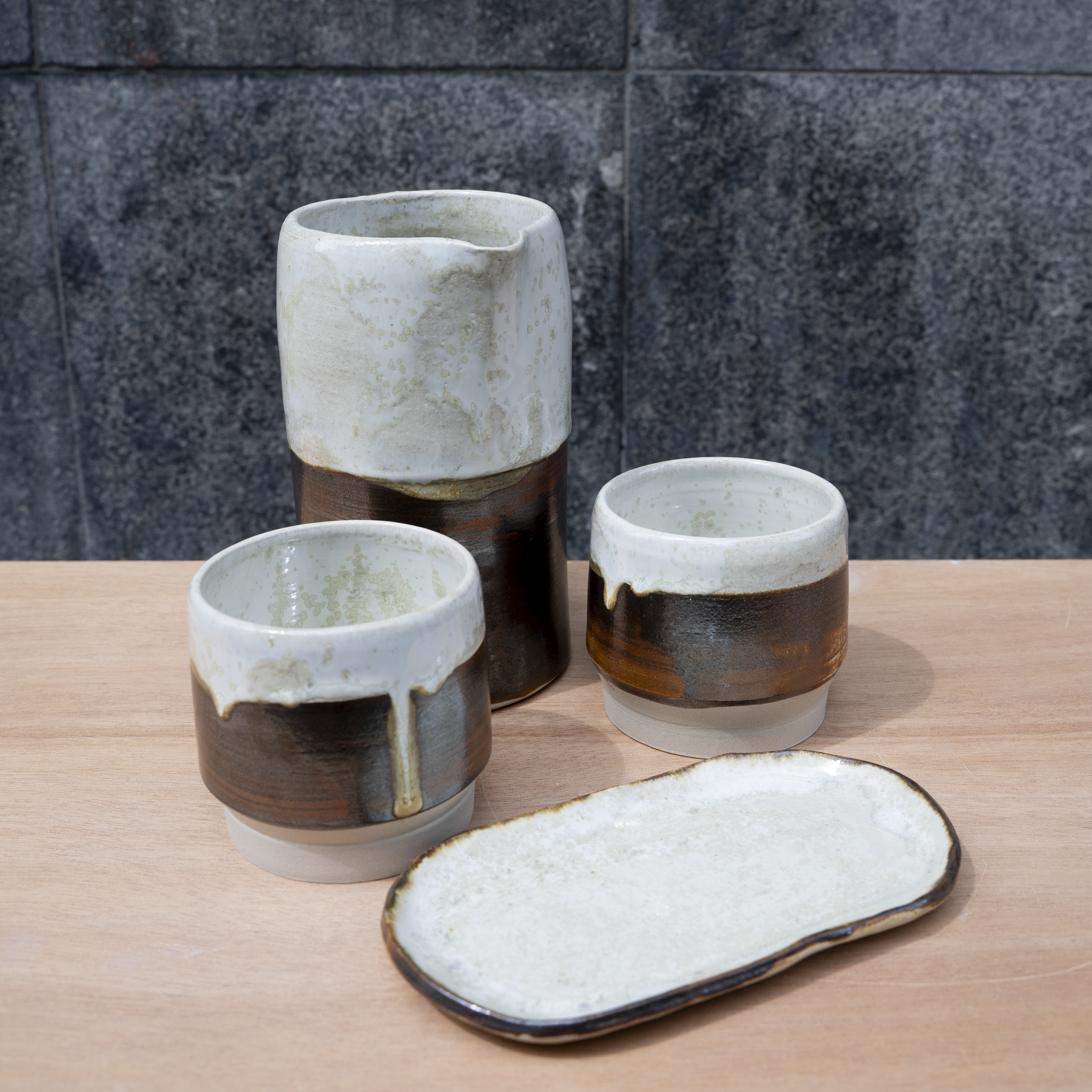 Kawah Putih Oval Platter