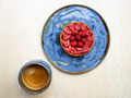 Assiette plate ronde de 20 cm