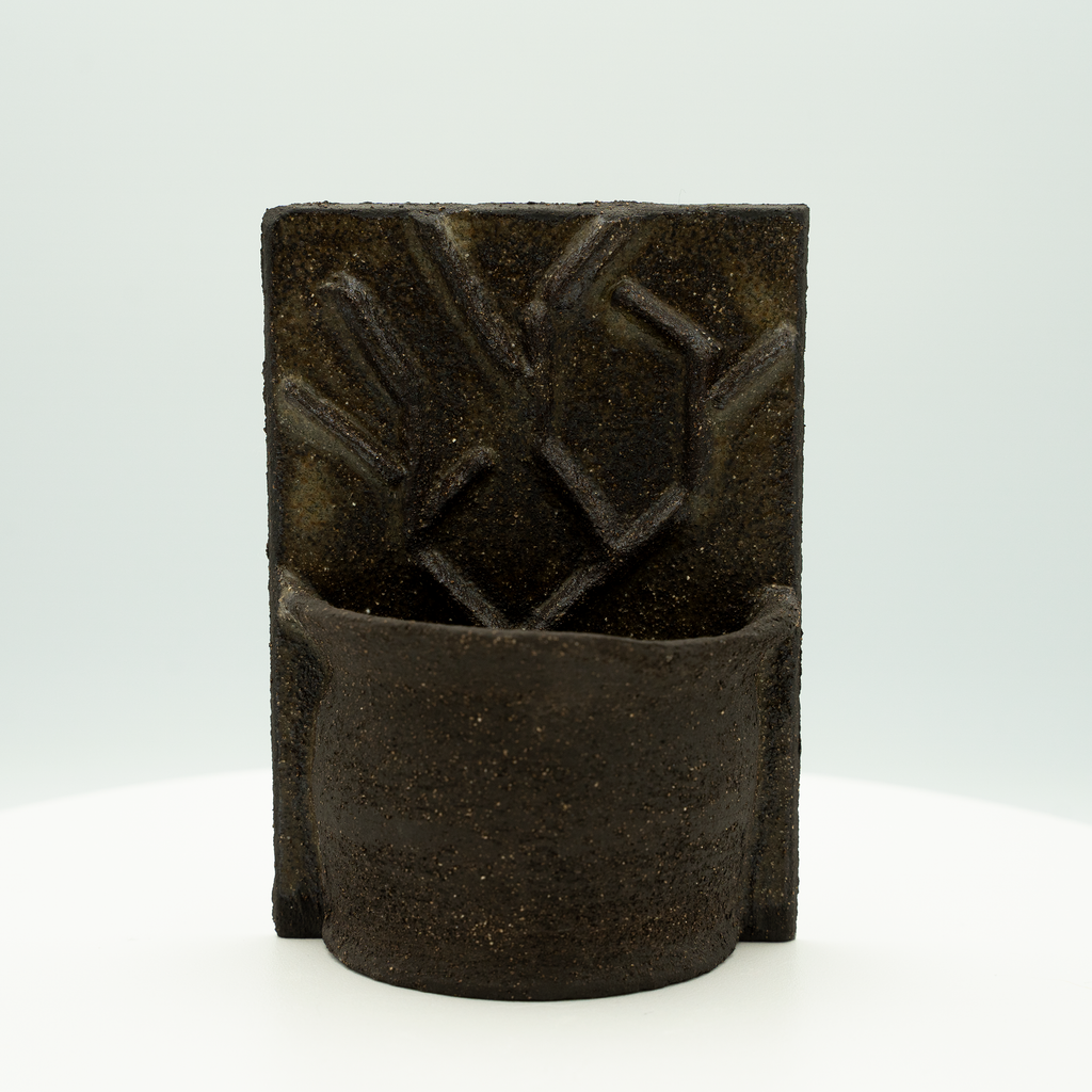 Lignum Flower Pot Bookend