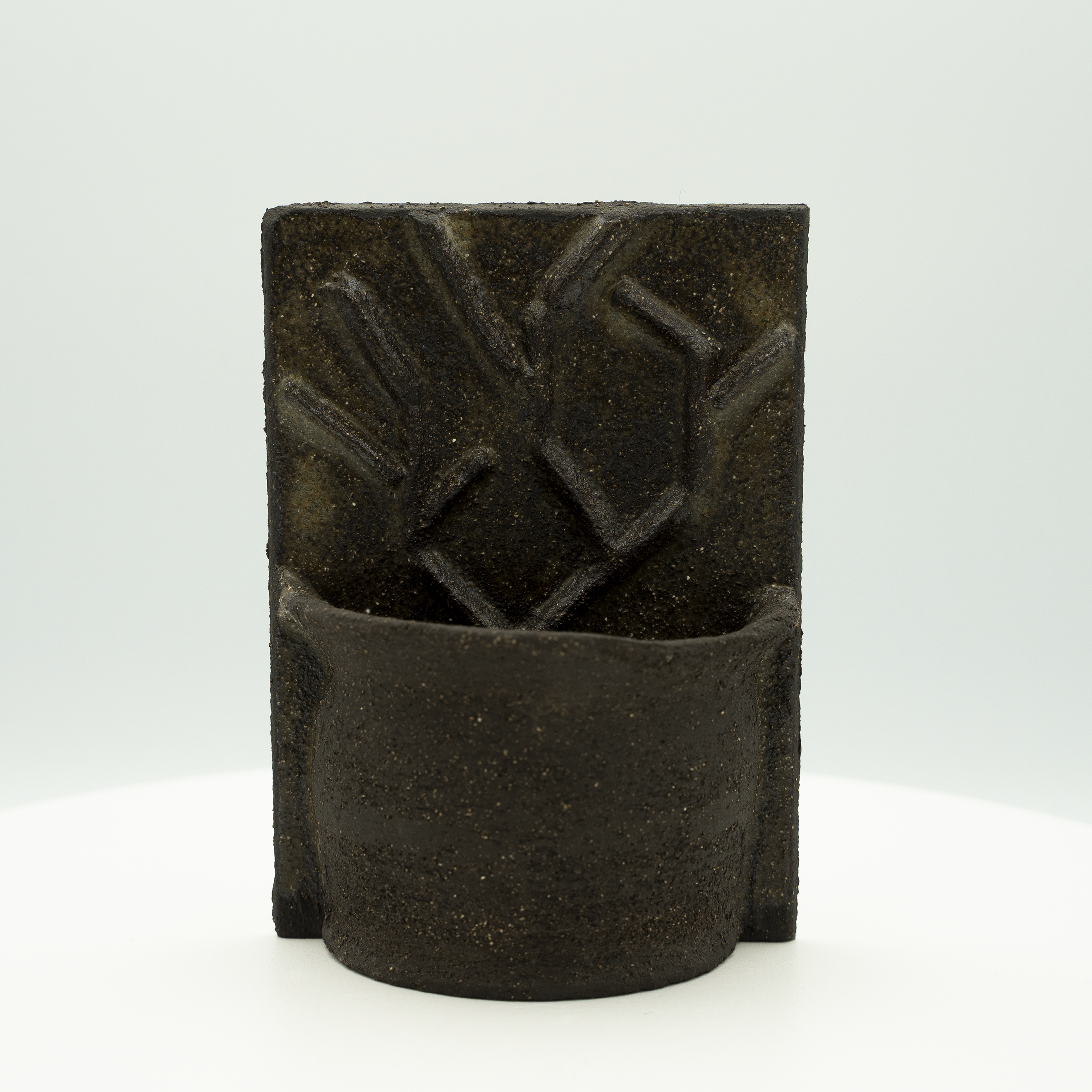 Lignum Flower Pot Bookend